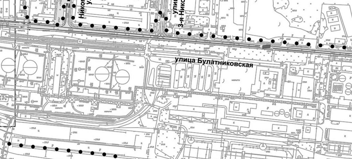 План соединения Варшавки и Липецкой улицы