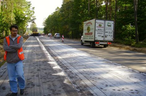 Голландцы придумали новую технологию для дорог с применением стальной проволоки