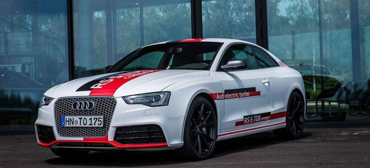 Audi представляет концепт RS5 TDI Concept с тремя компрессорами