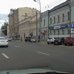 Парковка в центре Москвы
