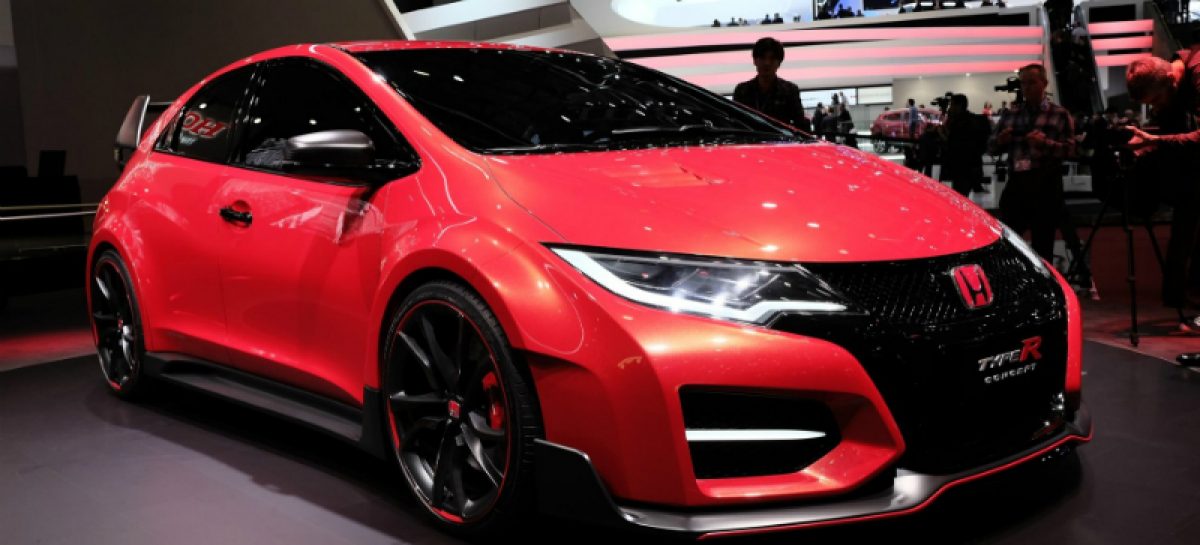 Новый коцепт-кар Honda Civic Type-R встречает своих фанатов