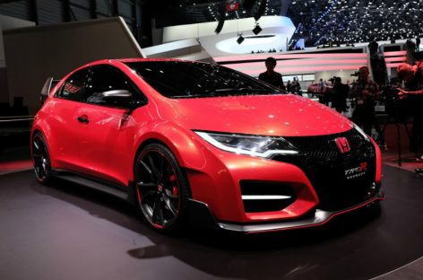 Новый коцепт-кар Honda Civic Type-R встречает своих фанатов