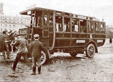 Первая линия маршрутных автолинеек в Москве – 1907 год