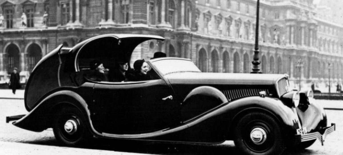 Первый автомобиль Peugeot 401 Eclipse – 1934 год