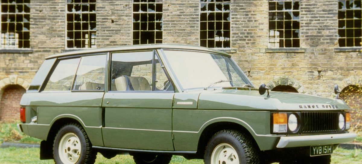 Первый Range Rover пойдет с молотка