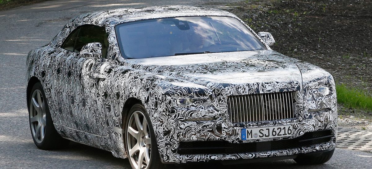 Rolls-Royce представил прототип Wraith Drophead Coupe