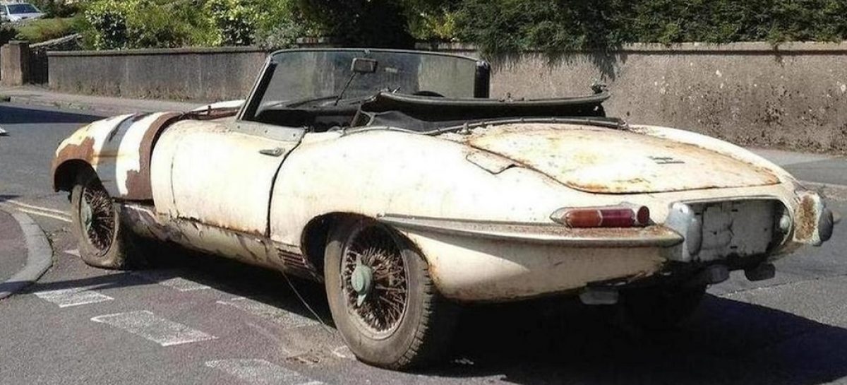Украденный Jaguar E-Type вернулся к владельцу спустя 46 лет
