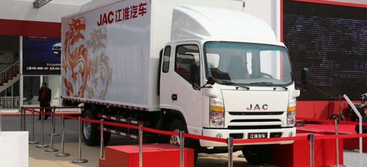 Китайский производитель JAC разработал первый электрический грузовик