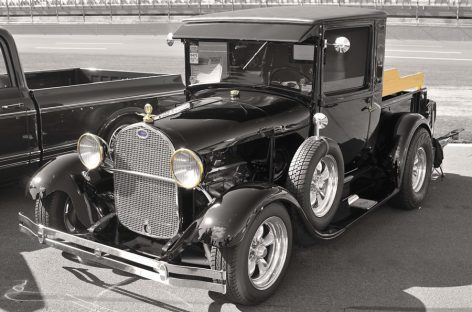 Безопасное автомобильное стекло впервые появилось на Ford-A 1928 года