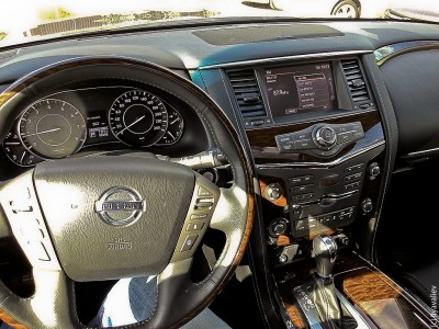 Nissan patrol салон