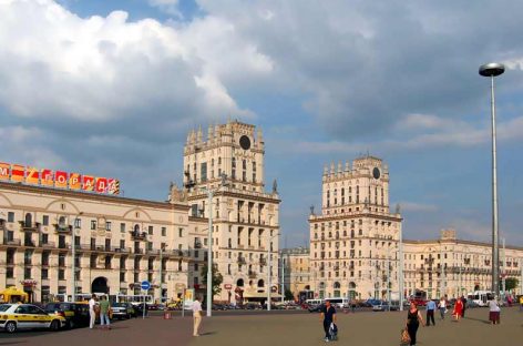 В центре Минска запретят автомобильное движение