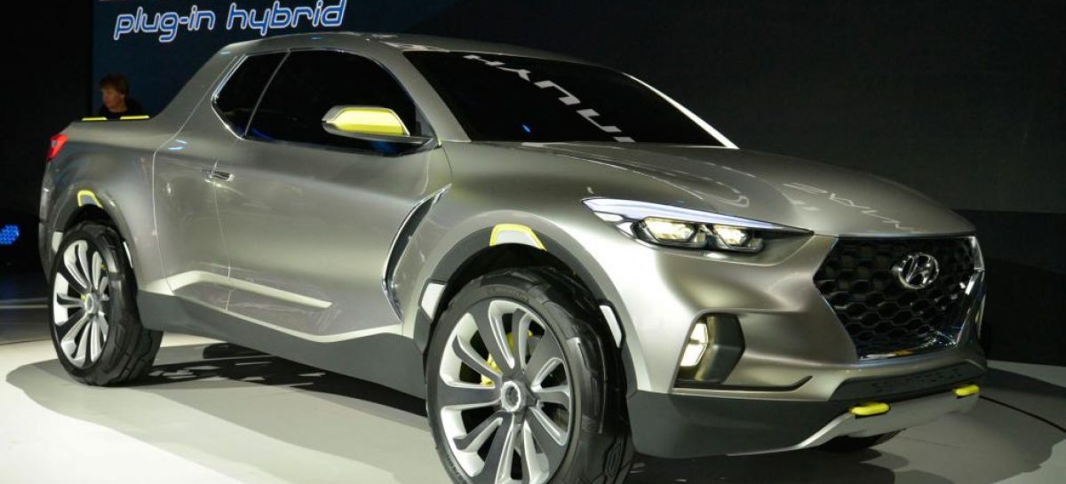 Hyundai представил большой пикап Hyundai Santa Cruz