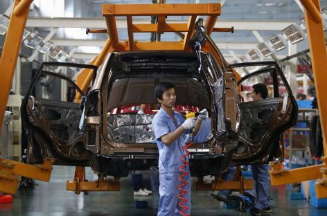 Продажи китайских автомобилей сократились