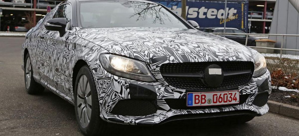 Автомобильные паппараци прознали о новом Mercedes C-Class Coupe