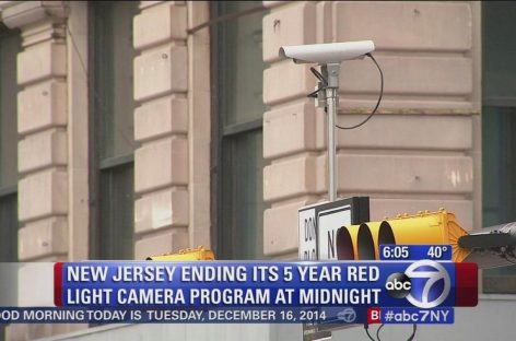 В Нью-Джерси отменили камеры фиксации проезда на красный свет