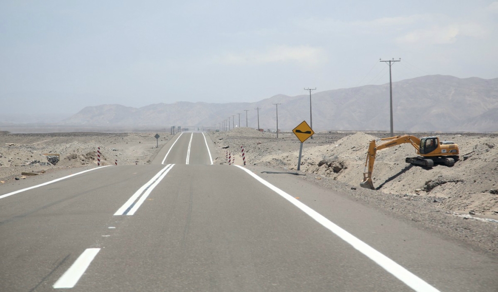 Дороги в Чили. Пустыня Атакама