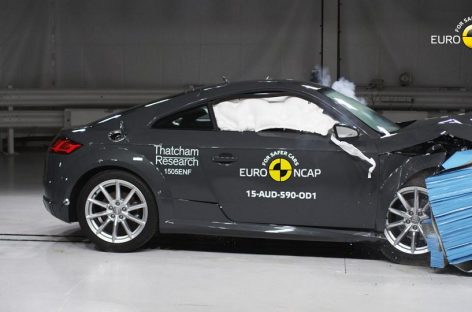 Audi TT не получила максимального рейтинга безопасности по Euro NCAP