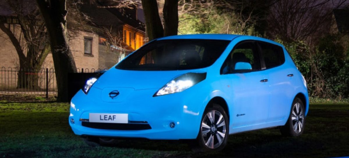 Nissan Leaf будет светиться в темноте