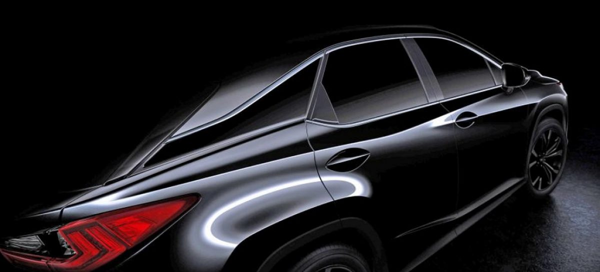 Lexus показал превью-картинку кроссовера RX нового поколения