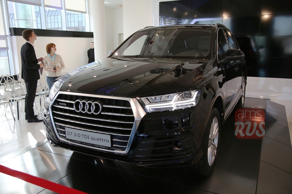 Российская премьера Audi Q7 2015