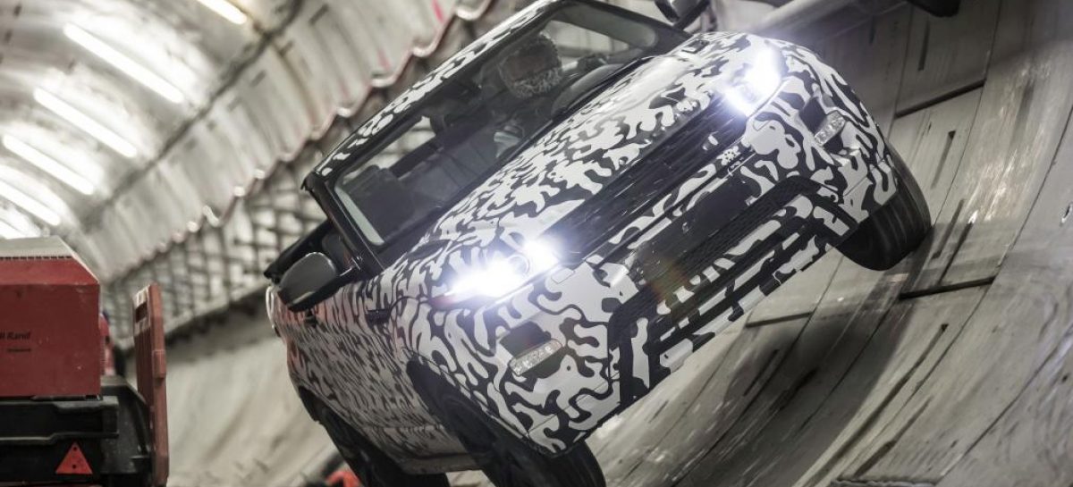 Кабриолет Range Rover Evoque – странный, серийный, ездит в туннелях…