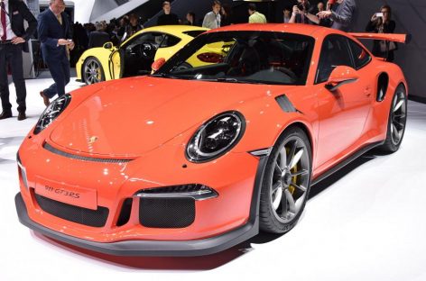 В Женеве показали самый экстремальный Porsche 911 – GT3 RS с 493 л.с.