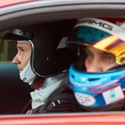 Виталий Петров и Андрей Моторов в Mercedes AMG GT