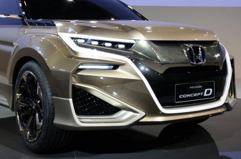 Экзотический концепт-кроссовер от Honda метит в Китай