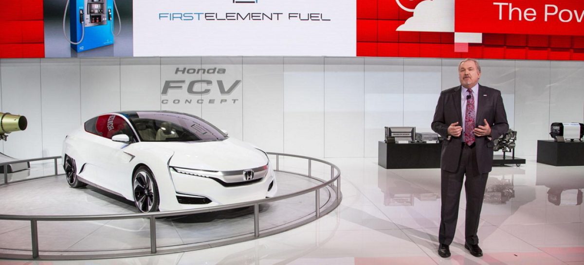 Honda запустит массовое производство водородного концепта FCV