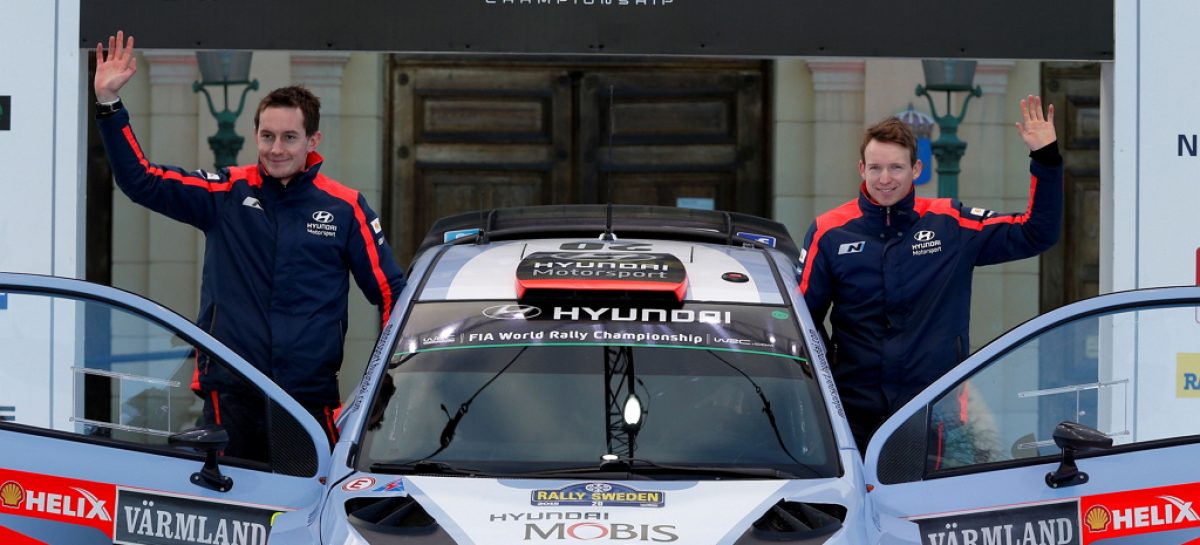 Hyundai Motorsport выводит на WRC новый экипаж
