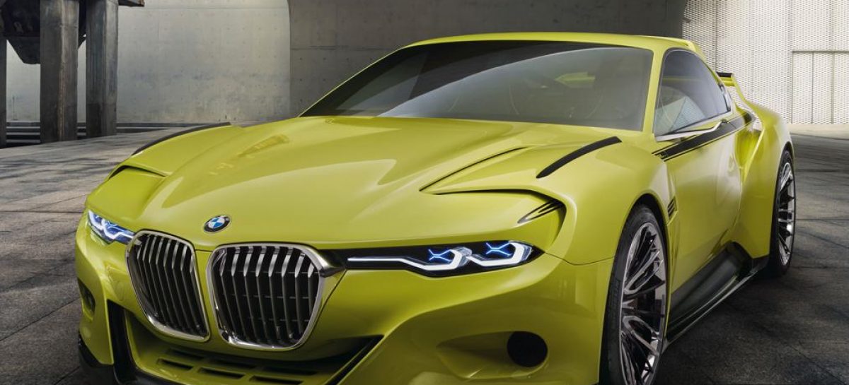 Потрясающий концепт BMW 3.0 CSL Hommage предстал во всей красе