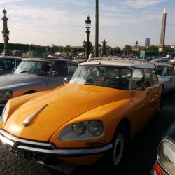 На 60-летии Citroen DS в Париже