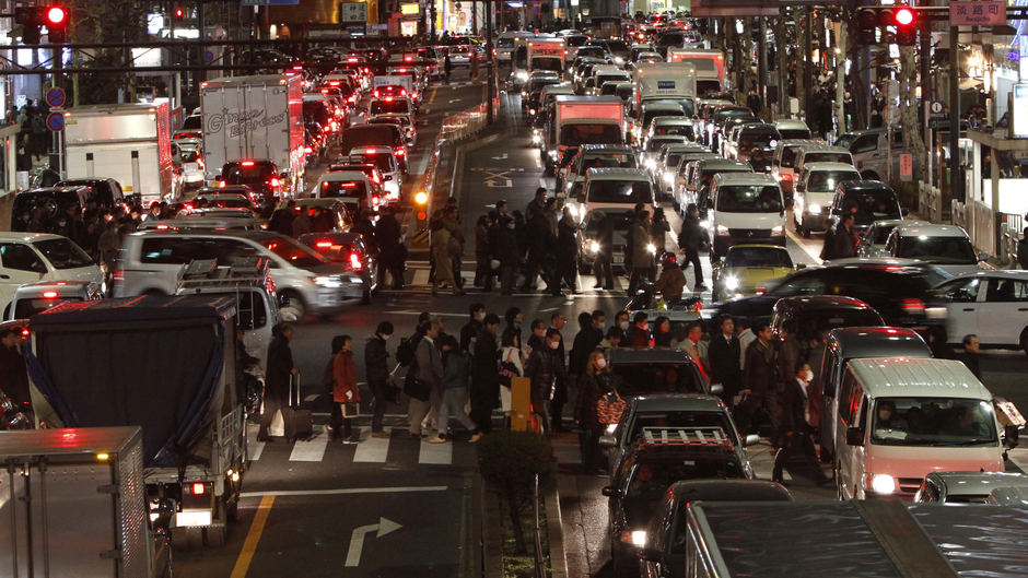 Трафик в Токио