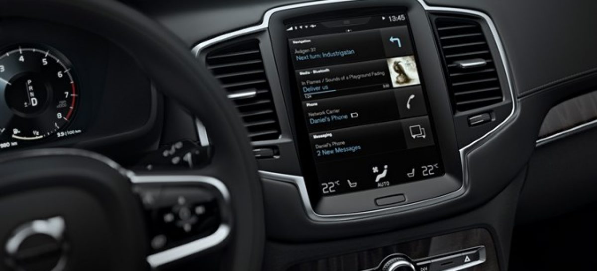 Интерфейс Volvo Sensus признан Самой инновационной системой