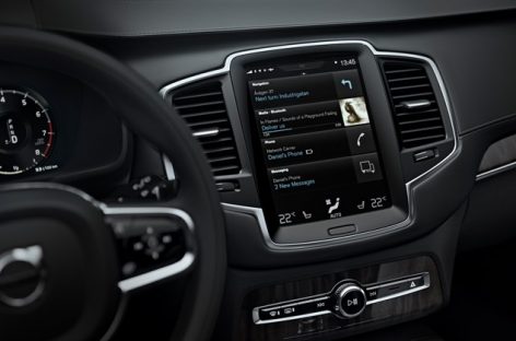 Интерфейс Volvo Sensus признан Самой инновационной системой