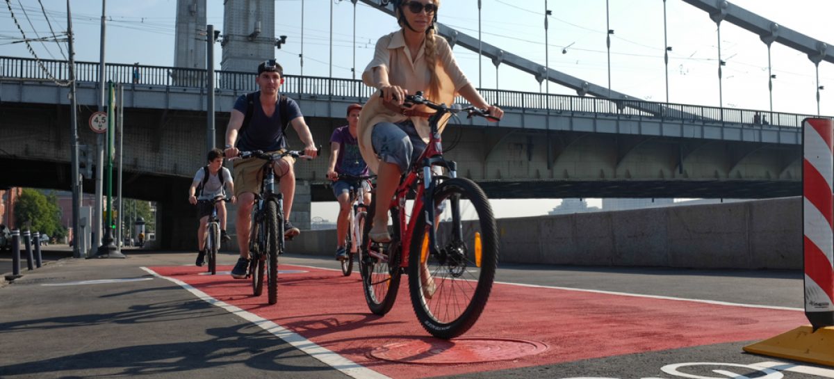 От Бульварного кольца отрежут полосу для велосипедистов