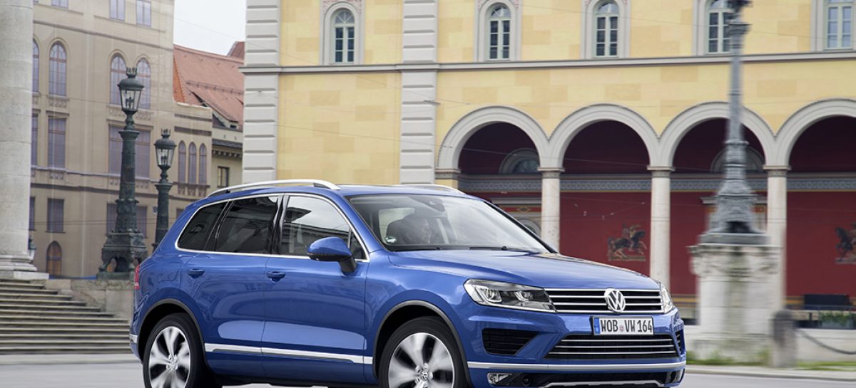 Volkswagen снижает цены на Touareg с дизельными двигателями