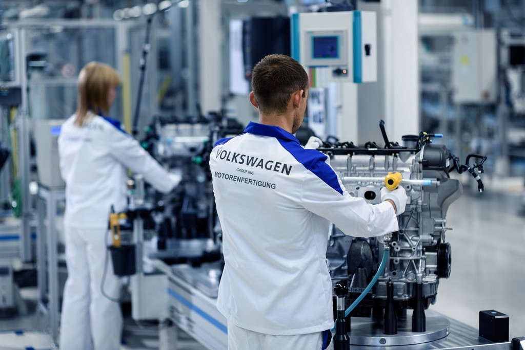 Volkswagen запустил производство двигателей в Калуге