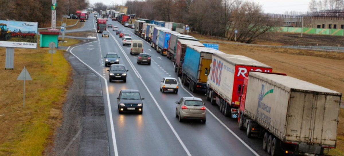 По всей России прошла акция протеста водителей грузовиков