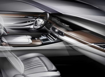 Hyundai показала, как будет выглядеть интерьер нового G90