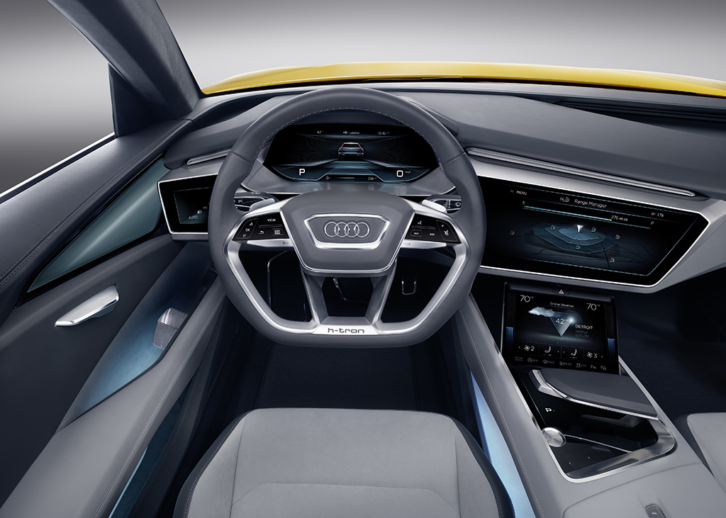 Концепт Audi h-tron quattro