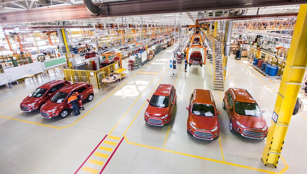 Производство автомобилей Ford EcoSport