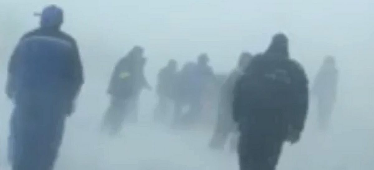 Ужас снежного плена на трассе Оренбург – Орск