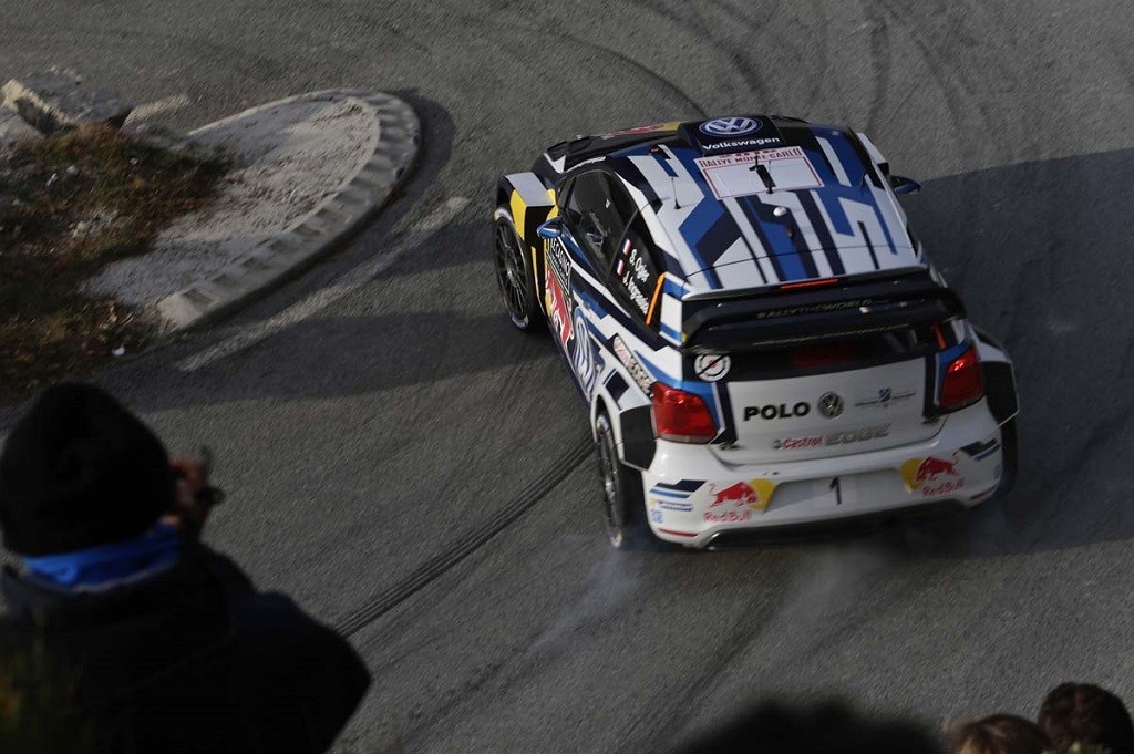 Volkswagen Polo R WRC на ралли в Монте-Карло