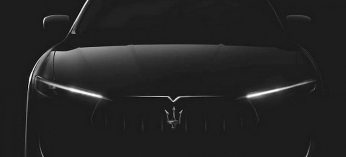 Maserati начал рассекречивать серийный Levante