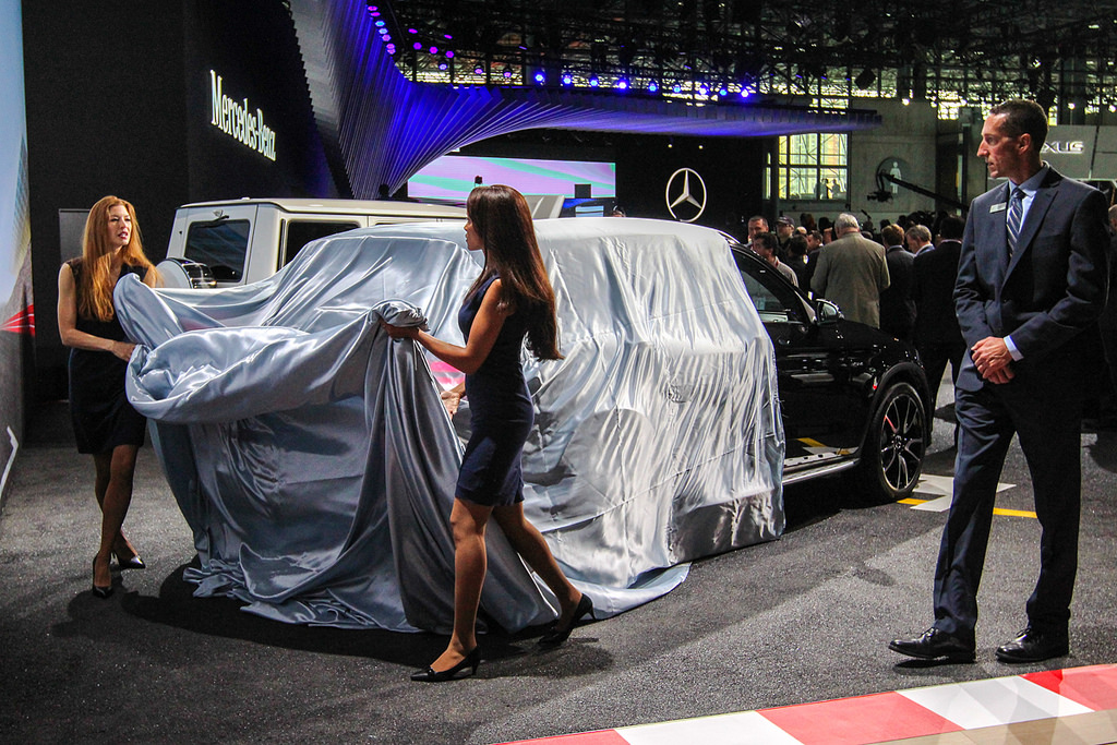 Премьера Mercedes GLC Coupe. Автосалон в Нью-Йорке