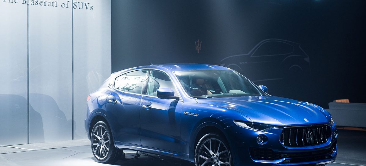 Maserati Levante: новый роскошный кроссовер показали в Москве