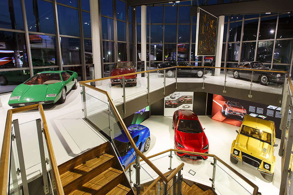 Новый музей Lamborghini