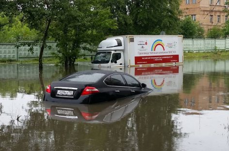 Очередной потоп в Москве – реакция соцсетей (фото и видео)