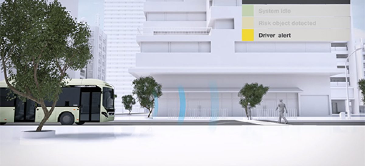 Автобусы Volvo смогут самостоятельно сигналить пешеходам